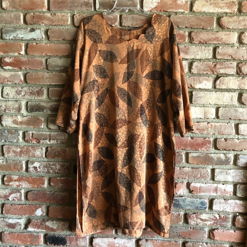 SILKY PRINTED TUNIC/DRESS